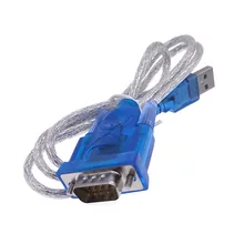1 sztuk CH340 Port szeregowy USB na RS232 9Pin długość całkowita 80cm kabel DB9 szeregowy Port szeregowy konwerter do adaptera wsparcie Windows 7 tanie tanio CNMAWAY CN (pochodzenie) NONE USB to RS232 24 v