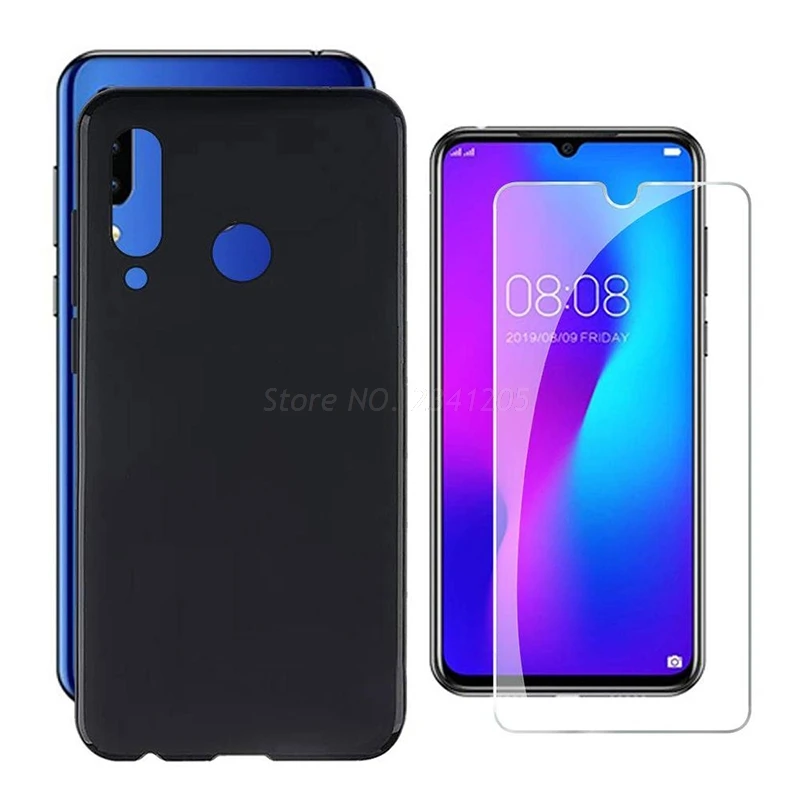 Мягкий черный чехол ТПУ Для Doogee N20 Прозрачный для телефона Y9 Plus силиконовый с