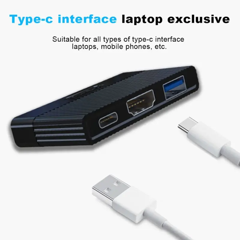 5Ggb высокая скорость эффективность Тип C к HDMI PD USB 3,0 4K HD адаптер конвертер