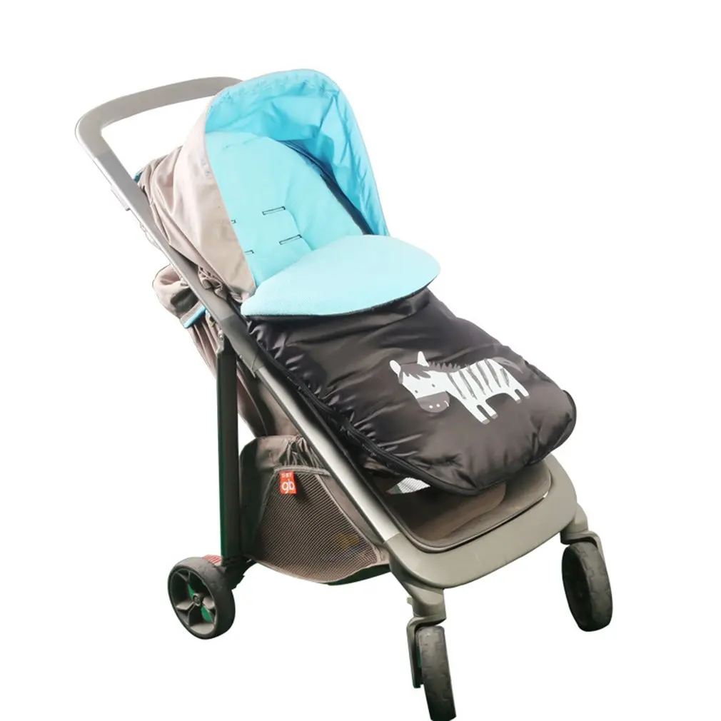 Детская коляска, спальный мешок, конверт, Детские спальные мешки, муфта для ног, теплая детская коляска, кровать, подушка для сиденья для малышей 0-48 м, зима