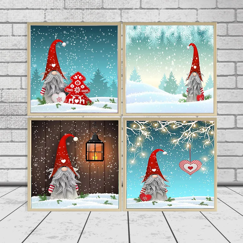 

2021 New 5D Crystal Round Diamond Painting Diy Christmas Gift For Kids Diamant Painting Embroidery Home Decor Dimond Mosaic