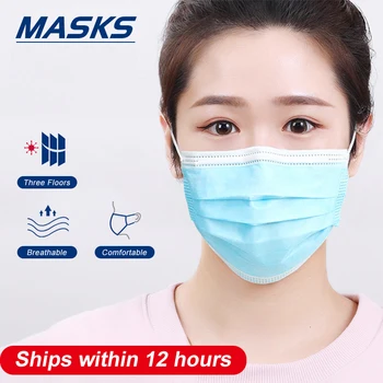 

Certification Disposable Mask 3 Layer Non Woven Disposable Soft Breathable Flu Hygiene Face Mask Features As Kf94 Ff2