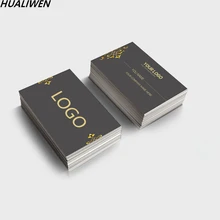 

100PCS Cheap Customized Business Card Full Color Double-sided Printing Business Card 300GMG Paper