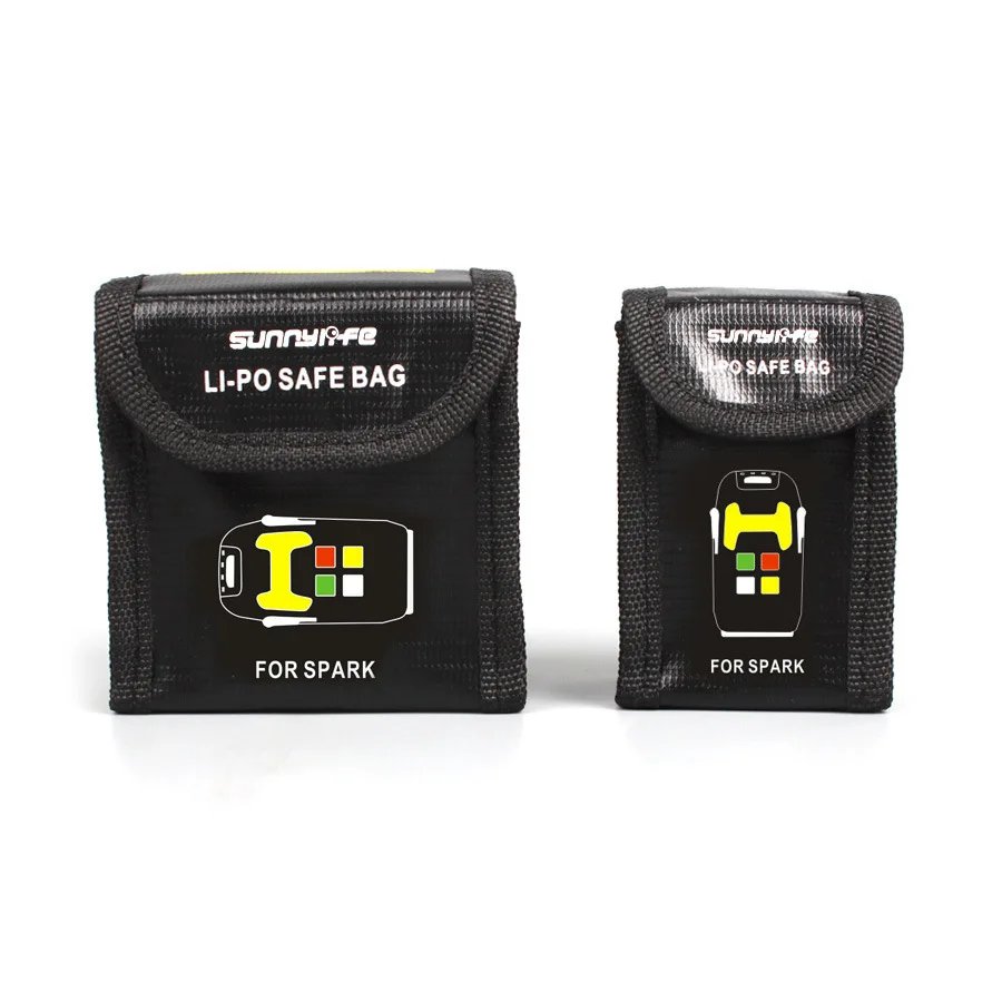 Для DJI SPARK Drone Lipo чехол для батареи Взрывозащищенная безопасная сумка для хранения противопожарная защитная коробка теплостойкость радиационный карман