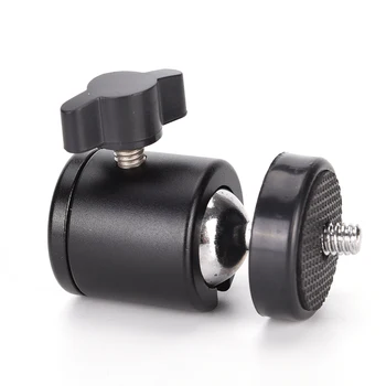 

1/4" Mini Smart Ball Head Bracket/Holder/Mount Cradle Ball Head With Lock For Camera Tripod