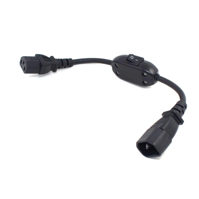 C14 C13 Extension Power Cord Iec 320  Power Cable Computer C13 C14 - C14  C13 - Aliexpress