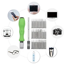 32 In1 Precisão Chave De Fenda Set Repair Tool Torx Screw Driver Set Não-slip Alça Para Uso Doméstico Computador Portátil Telefone óculos