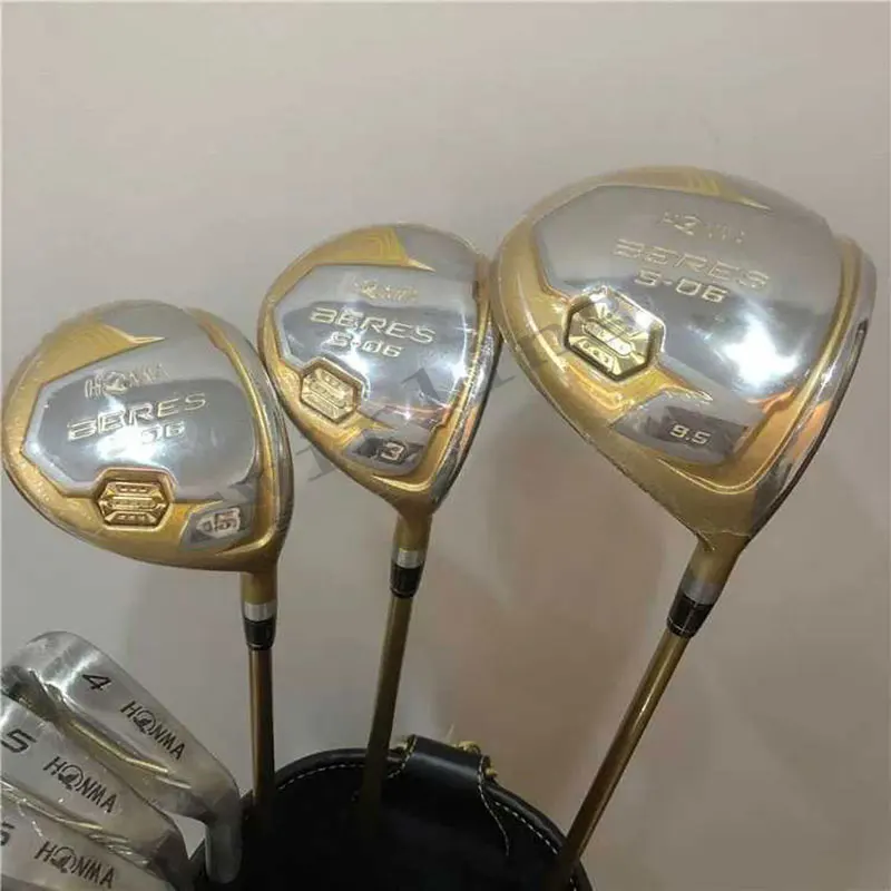 Гольф-клуб HONMA S-06 4 звезды гольф Драйвер 9,5 или 10,5 Лофт Гольф Графит S R SR Flex закручивание