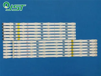 

95% New 12pcs/Kit LED strips for SAM SUNG 55 TV UE55JU6060 UE55JU6575 UE55KU6070 UN55KU650 UA55KU6300 BN96 34797A V5DU 550DCA R1