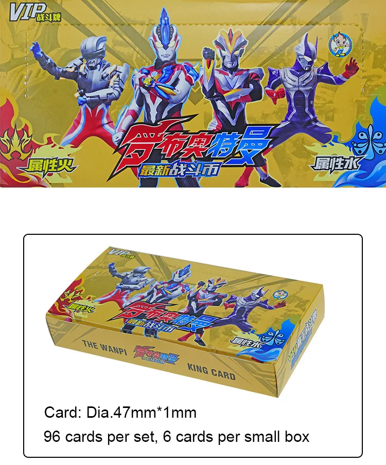 Takara Pokemon Altman Ultraman, круглые карты, удостоверения, ПВХ, блестящие карты, пластиковые флеш-карты для детей, игрушки, подарки