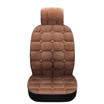 

Warm plush car seat cover front rear automobile cushion universal protector for Volkswagen PASSAT b5, b6, b7,b8 TIGUAN Polo Gran