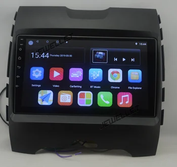 

10.1" rotate vertical screen quad-core android 8.1 Car GPS radio Navigation for ford Edge 2015-2017