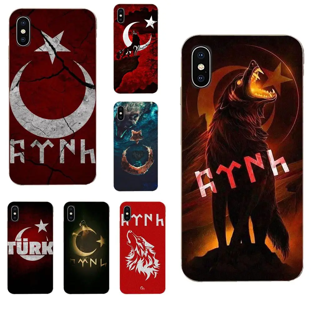 Popular Case For LG K50 Q6 Q7 Q8 Q60 X Power 2 3 Nexus 5 5X V10 V20 V30 V40 Q Stylus Flag Of Turkey Wolf | Мобильные телефоны и