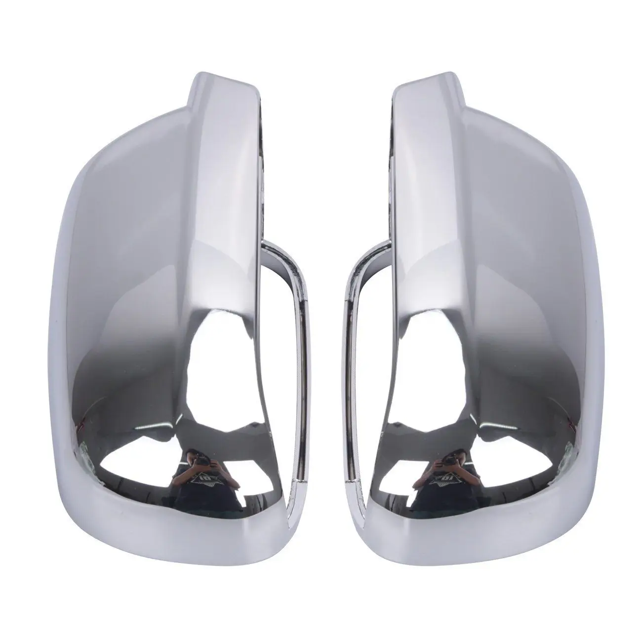 Горячая Серебряная правая левая Боковая дверь крыла зеркала Крышка корпуса