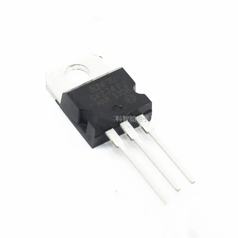 5 шт. STP80NF70 TO220 P80NF70 TO-220 80NF70 Новый | Электронные компоненты и принадлежности