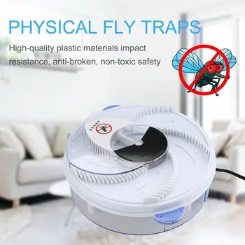 

Upgraded Version USB Flytrap Automatic Pest Catcher Fly Killer Electric Fly Trap Device Insect Pest Reject Control Catcher