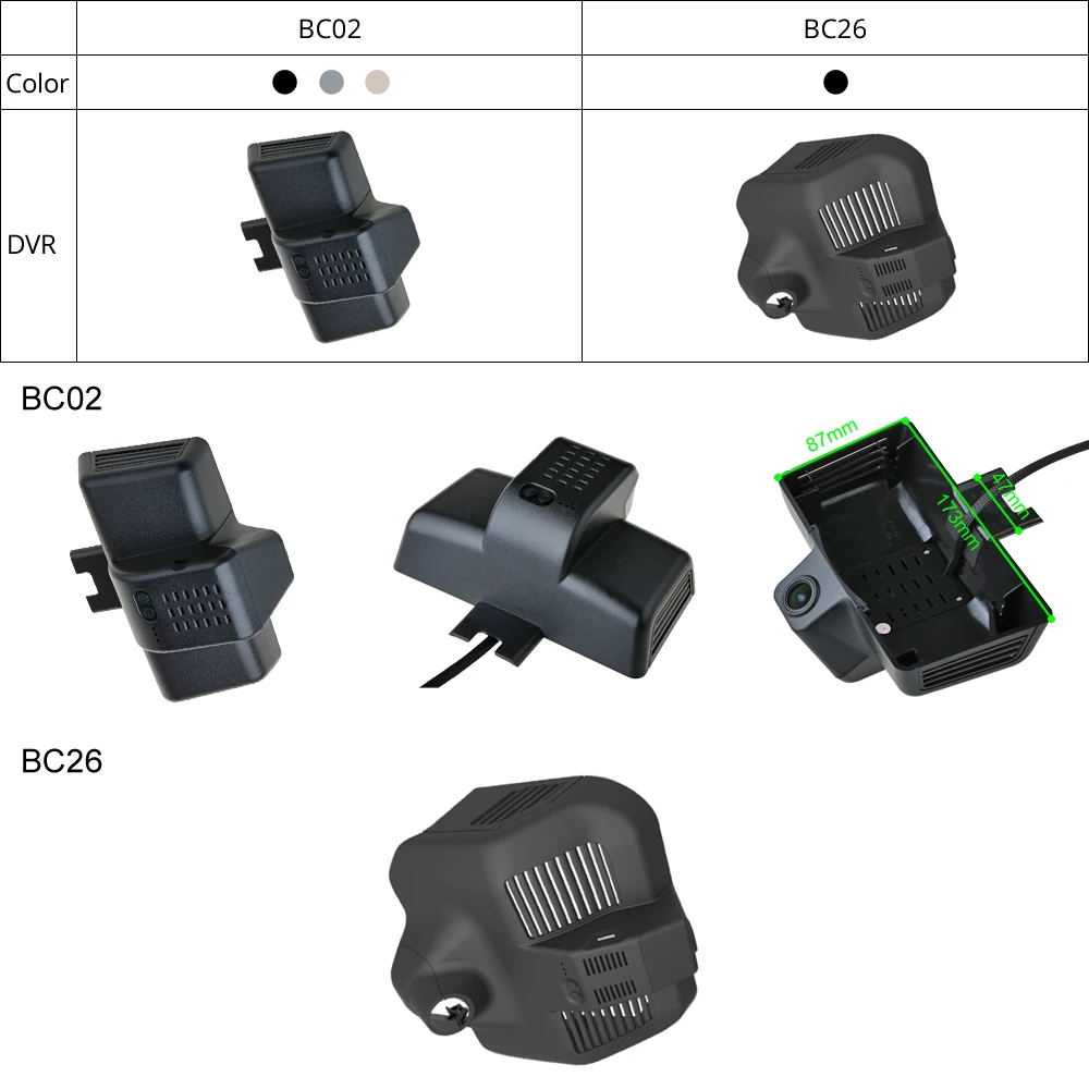 SINOSMART Novatek 96672 Wifi DVR камера для Mercedes Benz SUV G500/G35/G55 2019 управление через приложение SONY