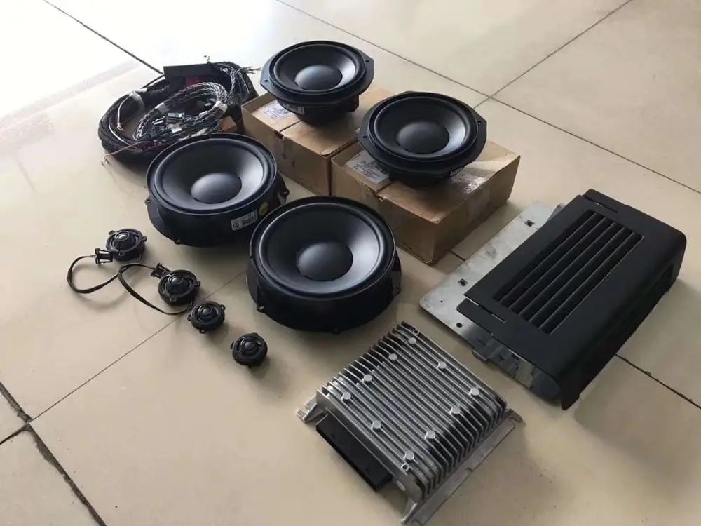Комплект Динамиков SHARAN Dynaudio (4 динамика/4 НЧ динамика/1 усилитель) с
