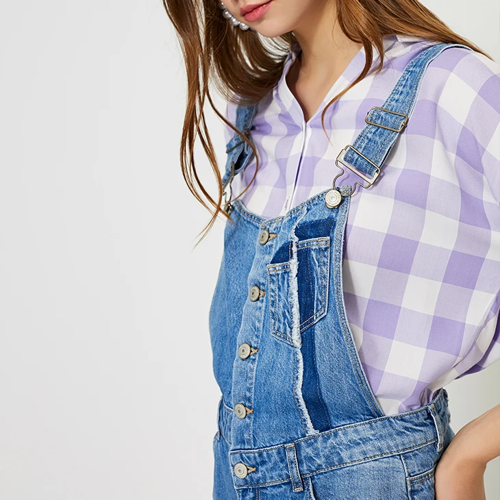 Vero Moda женский прямой джинсовый комбинезон | 3192D4507