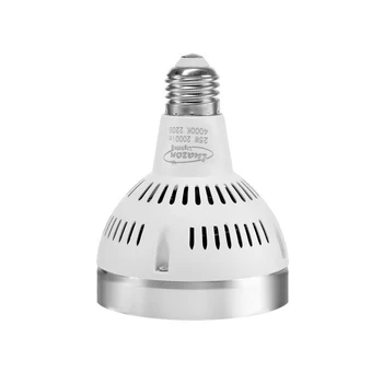 

LED lamp PAR30, 24 deg, E27, 25 W, 2000 lm, 220 V, 4000 K, white body 4604456