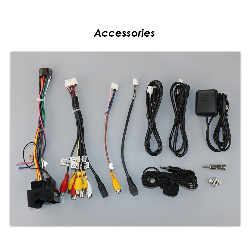  2 Din Android 9.0 Car Multimedia GPS Navigation For Ford Focus 2 3 2004-2011 Exi MT With WiFi Car D