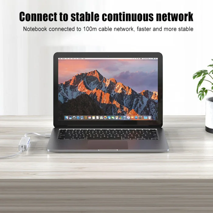 Новые горячие USB 2,0 к RJ45 концентратор 100 м Ethernet адаптер Сетевая карта USB Lan для ноутбука Macbook NV99
