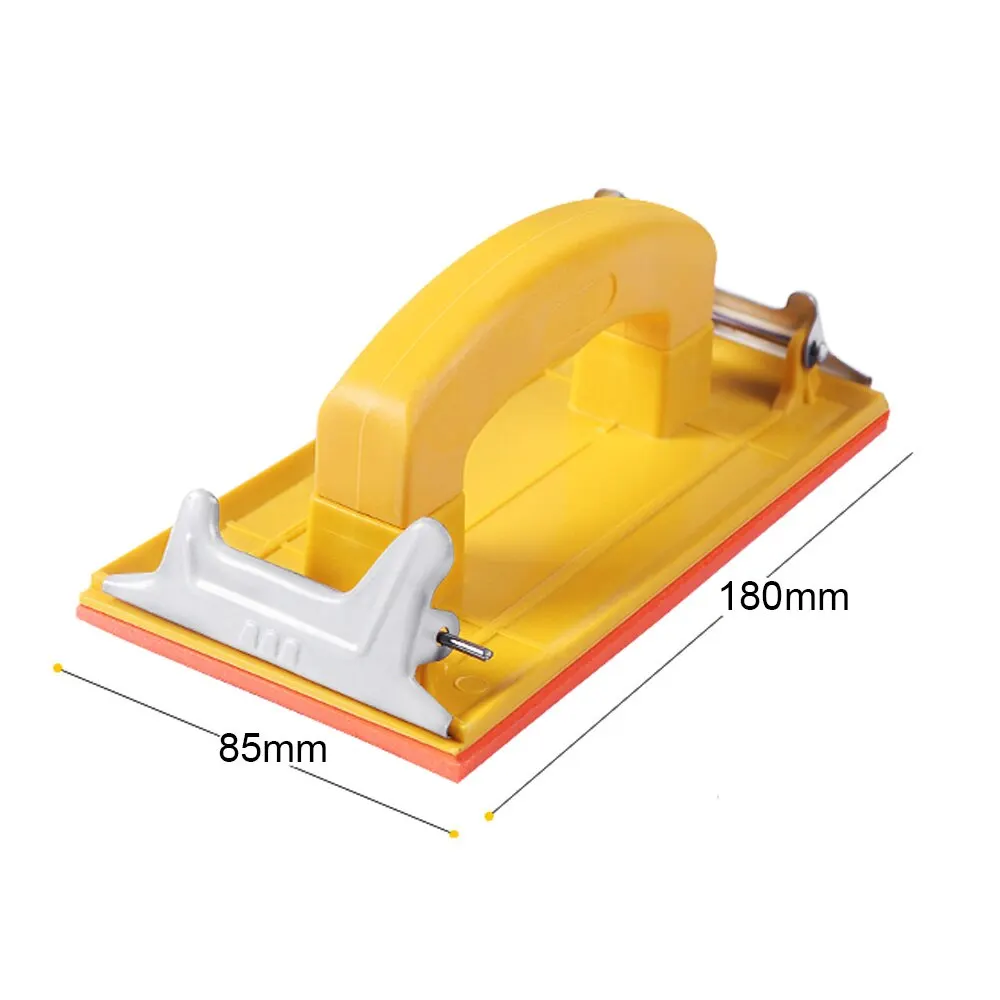 Держатель наждачной бумаги шлифовальный инструмент для полировки стен работа по дереву Полировка Абразивный инструмент настенная доска для катания на песке специальная рама шлифовальный инструмент
