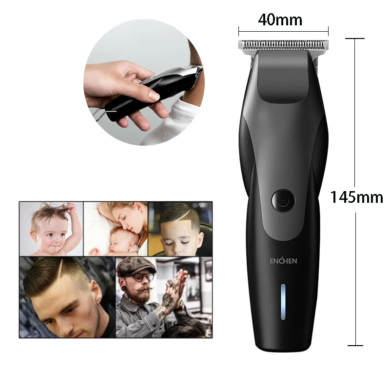 Preise Xiaomi professional Hair clipper haar trimmer elektrische haar clipper männer bart trimmer cordless haarschnitt geräuscharm 5