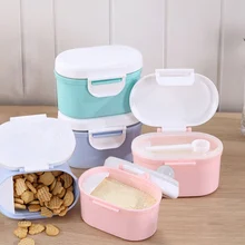 1 шт., хранение детского питания, Детская портативная вместительная коробка для сухого молока, контейнер для хранения, контейнер для молока, бутылка