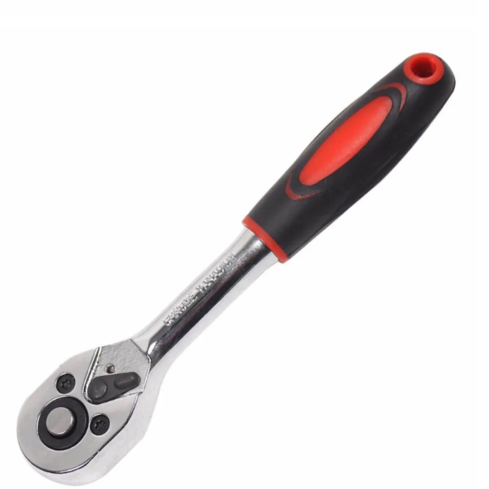46 Pcs/set Carbon Steel Combination Tool Set Wrench Batch Head Ratchet Pawl Socket Spanner Screwdriver Household Car Repair Tool