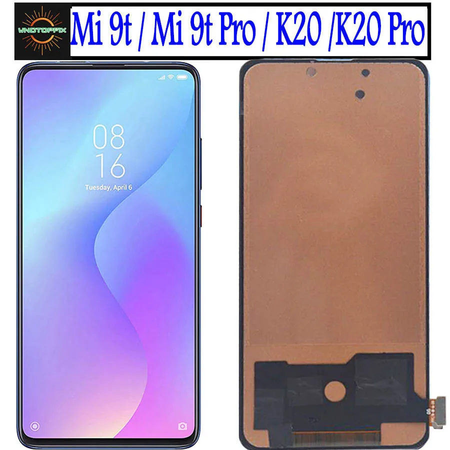 ЖК дисплей TFT для Xiaomi Mi 9T Pro с рамкой RedMi K20/K20 сенсорным экраном и дигитайзером в