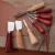 DIY Leathercraft Tool Деревянная Ручка Нож Для Резки Кожи Из Нержавеющей Стали