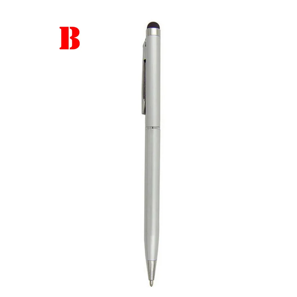 Ручка для тачскрина+ Шариковая ручка для iPad iPhone для планшета смартфона многофункциональная двойная головка шариковая ручка стилус
