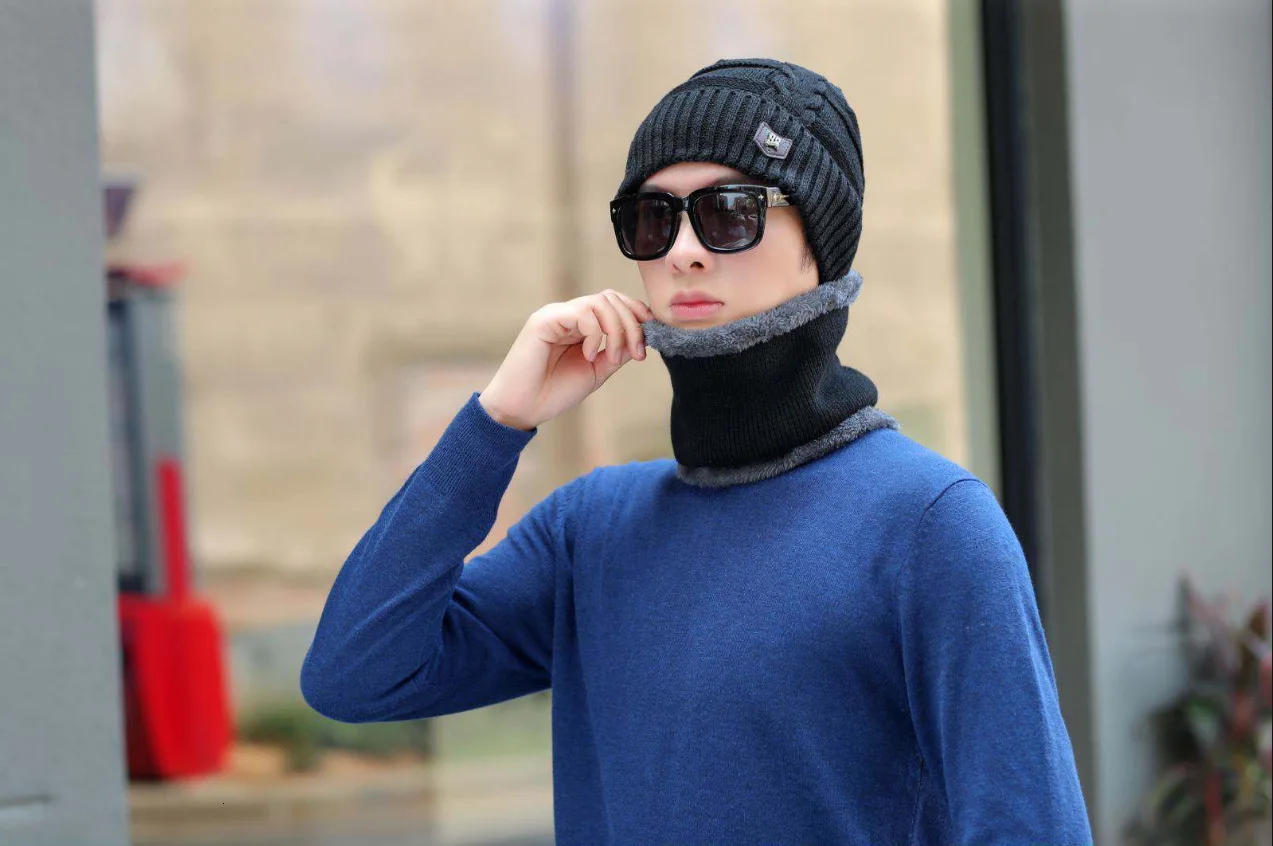 Новые зимние шапки Skullies Beanies, зимние шапки бини для мужчин и женщин, шерстяной шарф, шапки, Балаклава, маска, шапки, вязаные шапки