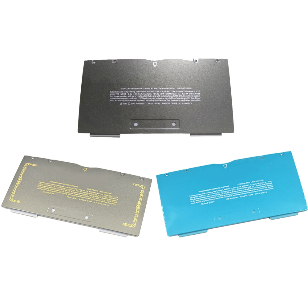 Оригинальный Новый Корпус чехол Батарея Крышка для Nintend 3DS консоль в виде ракушки