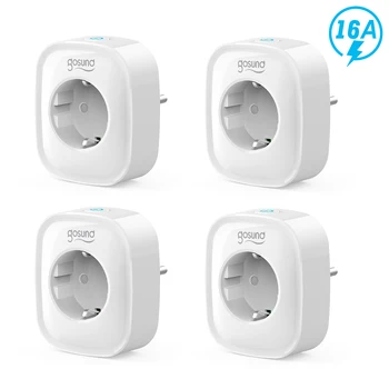 

Gosund Smart Plug electric WIFI socket 4pcs Pack enchufe inteligente Spanish Station