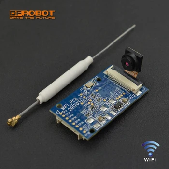 

DFRobot 2.4G Wireless Video Transmission Module 640*480 Resolution with camera WiFi antenna support VR IOS Android smart devices