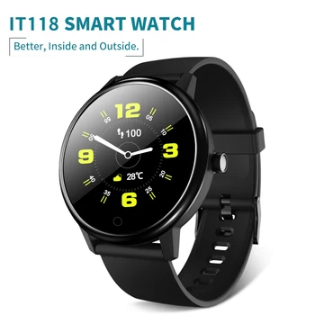 

Smart Wristband 2019 Fashion Casual New Circle Screen Custom Wallpaper Heart Rate Sleep Monitoring Sports Bracelet Watch