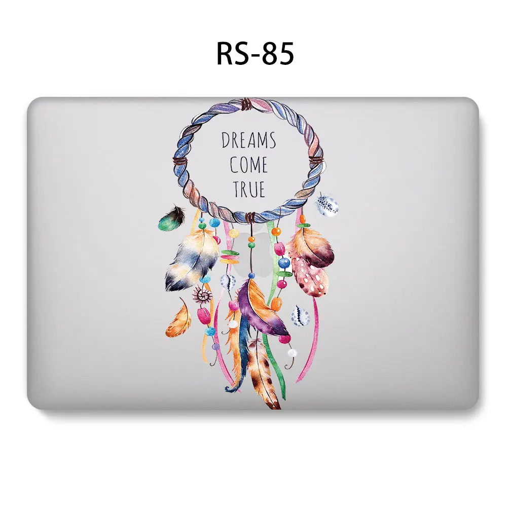 3D чехол для ноутбука MacBook Touch ID Air 13 A1932 Air Pro retina 11 12 13 15 13,3 Сенсорная панель новая сумка для ноутбука A2159+ крышка клавиатуры