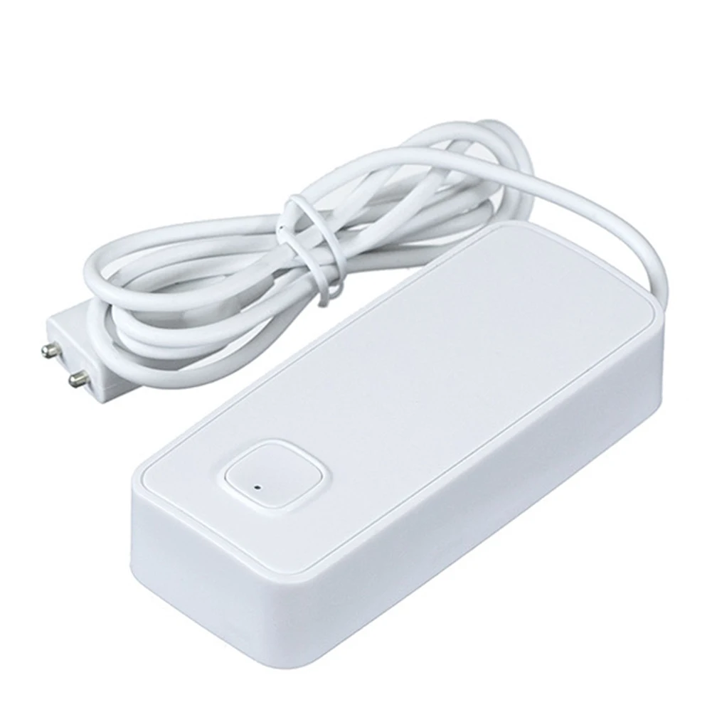 

Notification Home Water Leak Sensor Security WIFI APP Practical Smart Battery Powered Lightweight Remote Control Flood Detector