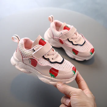 

Spring/Summer Kids Shoes Casual Baby Boys Sneakers Children's Shoes For Girls Breathable Soft Running Sports Shoes Size 21-30