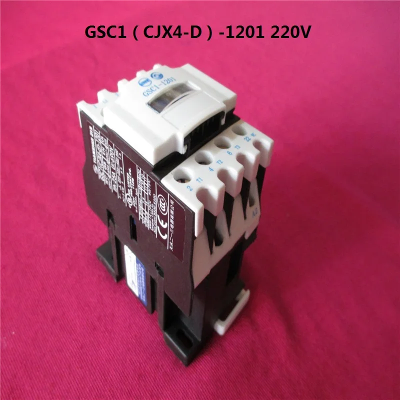 1201 220V Tianshui 213 контактор GSC1(CJX4-D)-1210 контактор переменного тока CJX4-1201D контактор 220 В - Цвет: 1201 220V