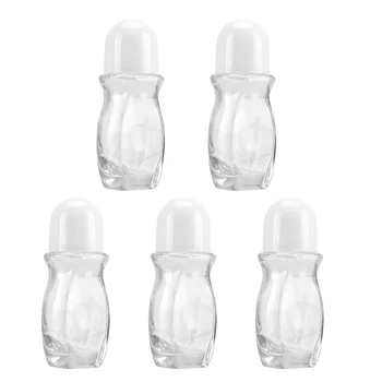 

5pcs Portable Refillable Dropper Essential Oil Bottles Subpackaging Bottle for Travel Business