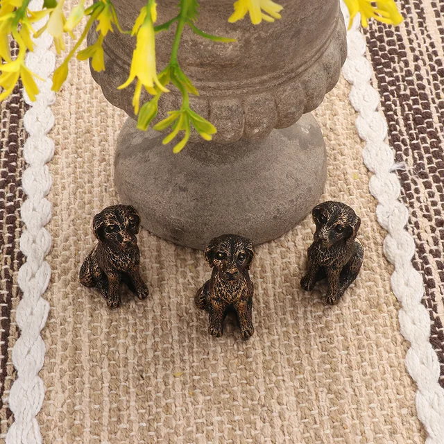 3 db Kerti Dekoráció Állati Kültéri Gyanta Növényi Láb Állvány Bonsai Virág Edénytámogató Szobrászat - Image 4