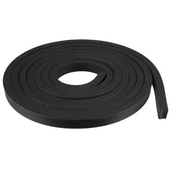 

uxcell 1pcs EPM Black Solid Rectangle Rubber Seal Strip 15mmx10mm, 3 Meters Long 15mm Wide 10mm Thick