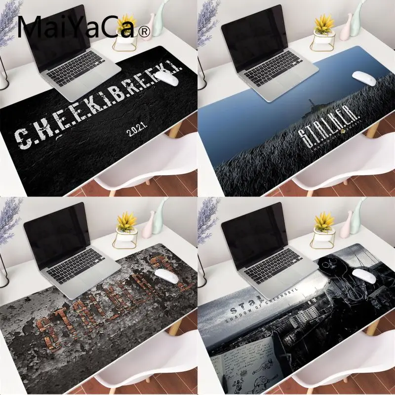 

MaiYaCa New Arrivals Stalker 2 logo mouse pad gamer play mats Gaming Mouse Mat xl xxl 700x300mm Speed Version Game Keyboard Pad