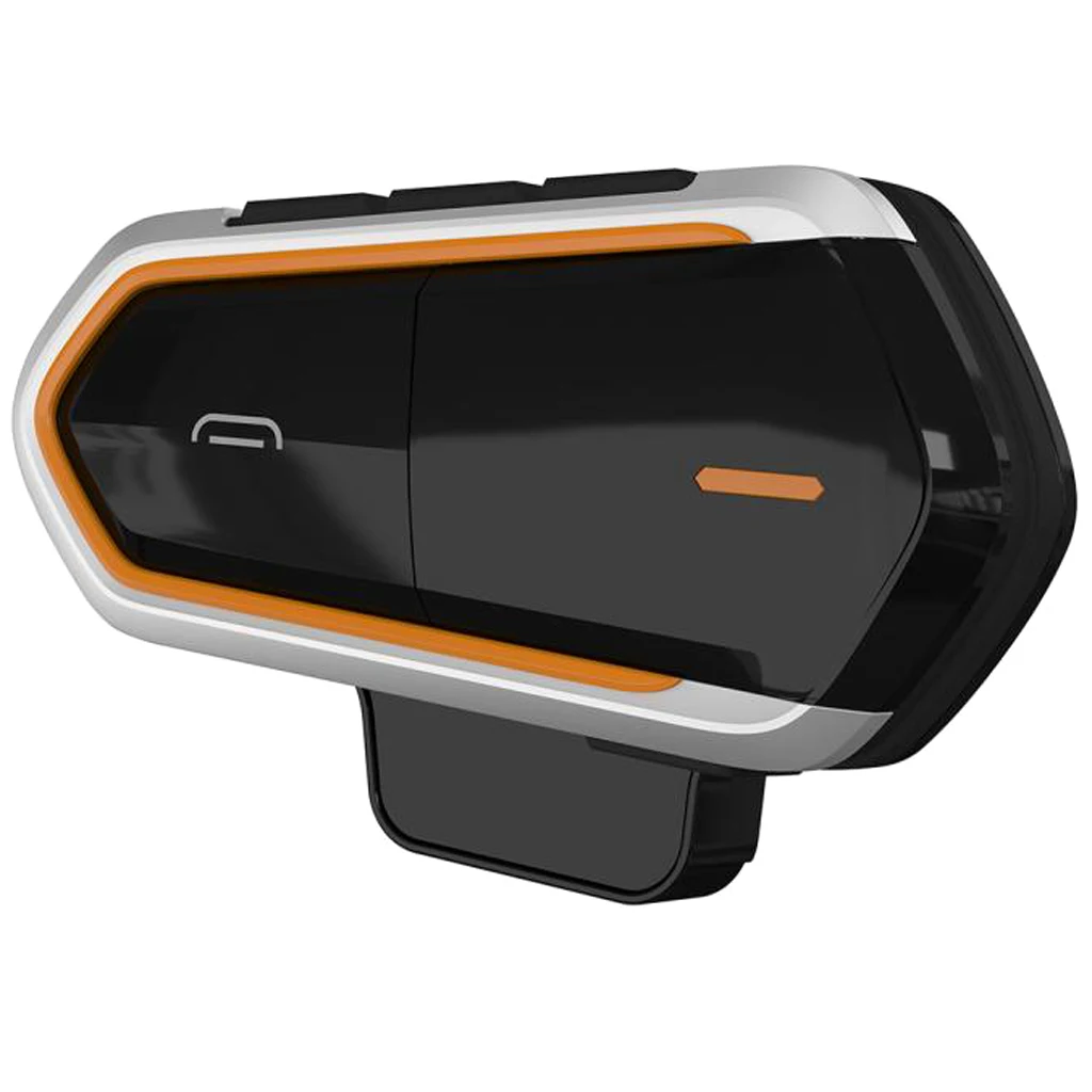 Motorcycle Intercom Helmet Bluetooth Waterproof Headset FM Radio Headphone