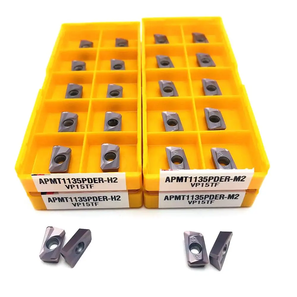 APMT1135 PDER M2 / H2 VP15TF токарный инструмент твердосплавная вставка APMT 1135 фрезерный