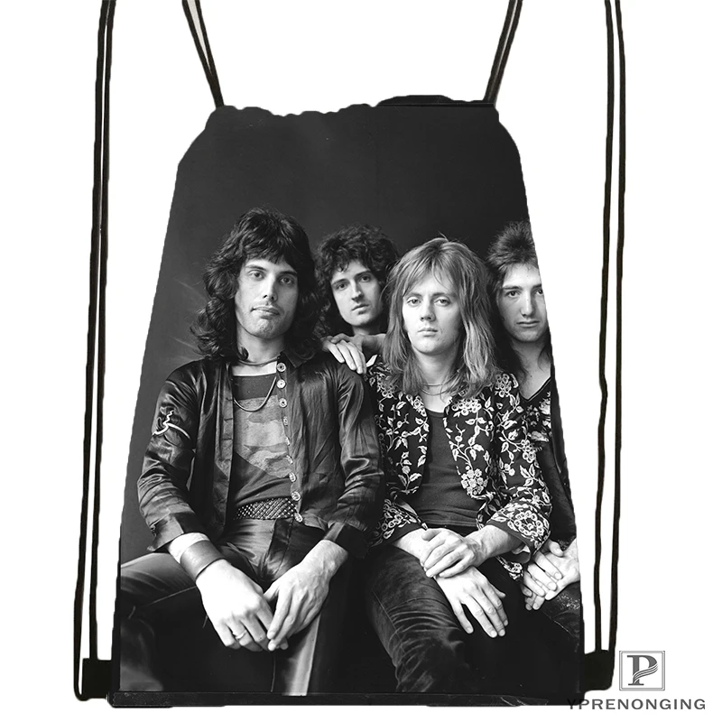 На заказ queen Drawstring рюкзак сумка милый рюкзак для детей ранец(черная спинка) 31x40 см#180531-04-69