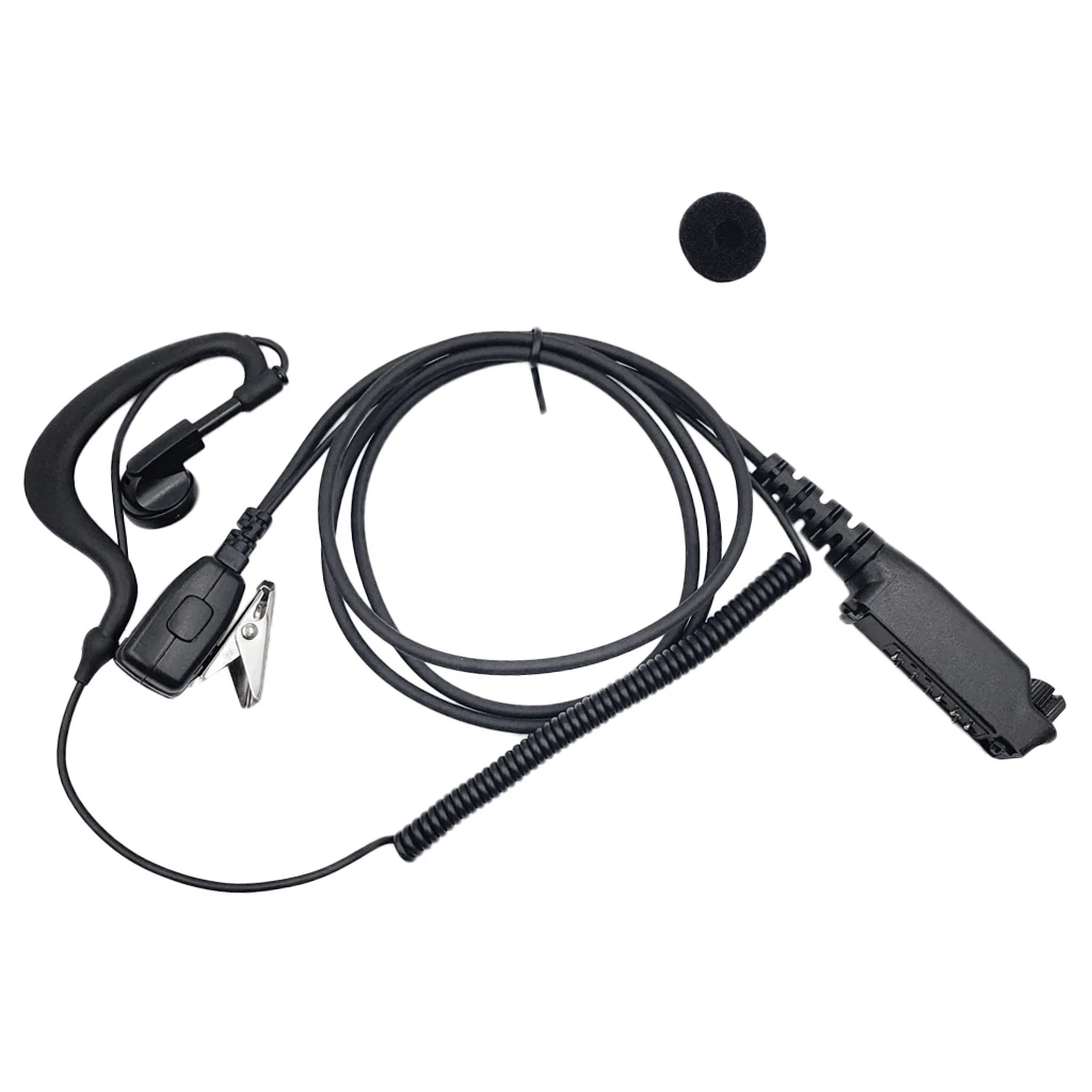 Радио наушник с микрофоном 2 Way Interphone Earhook g-образный наушник одна гарнитура для Sepura STP8000 STP8030